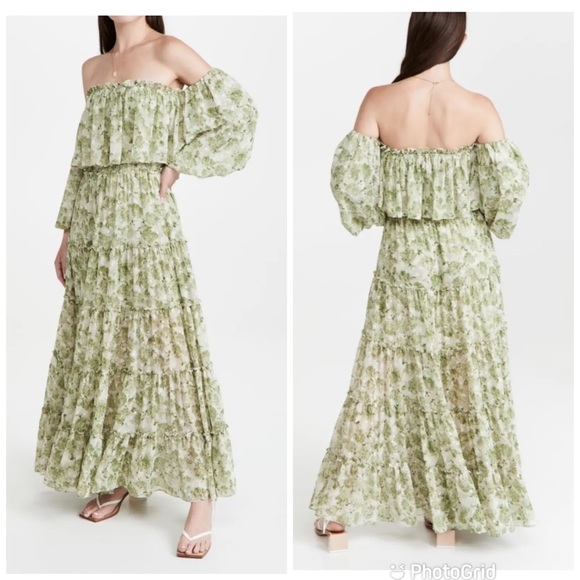 Misa Cassandra Dress in Veranda Abstract - Picture 1 of 12